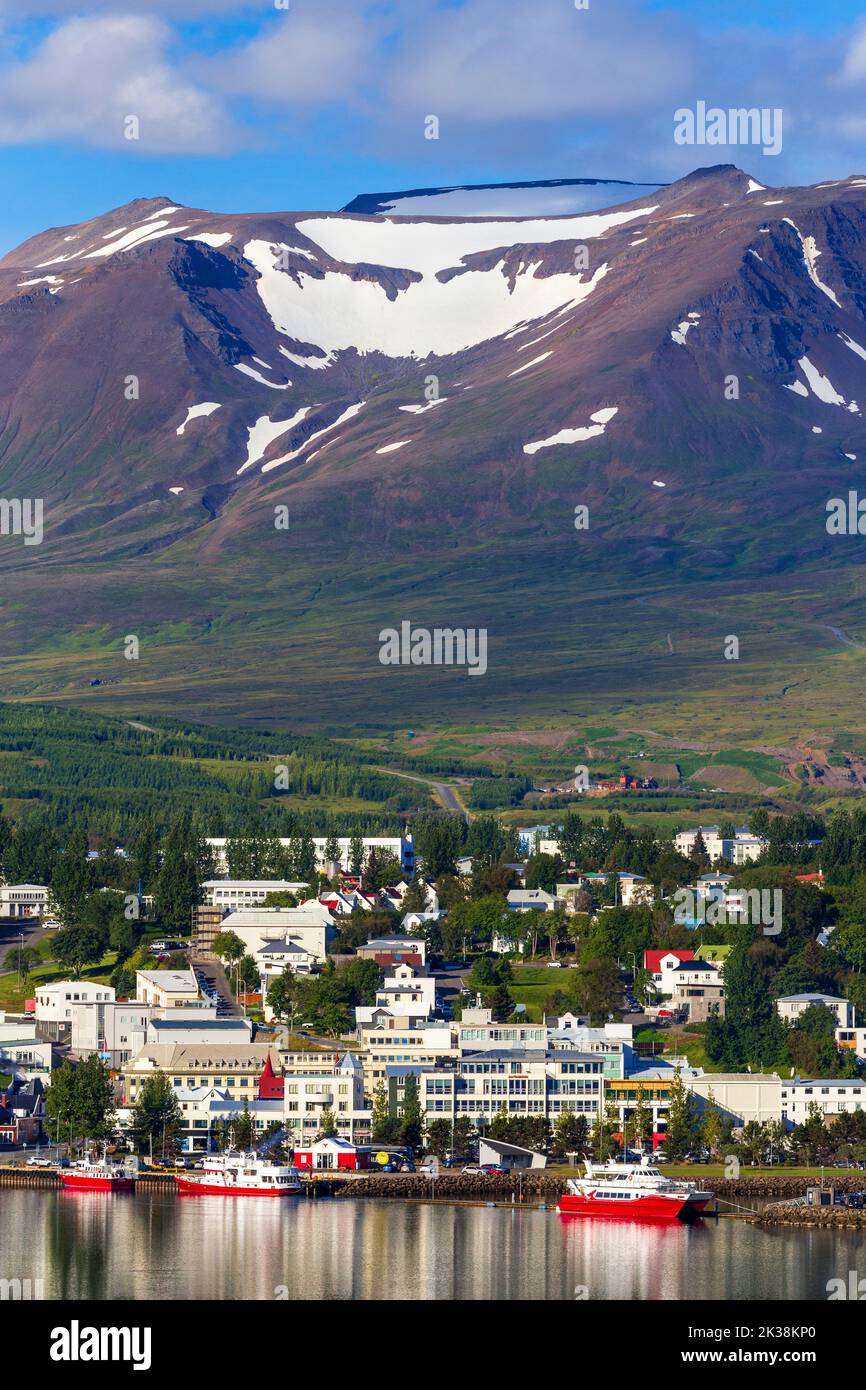 Akureyri, Islande, Europe Banque D'Images