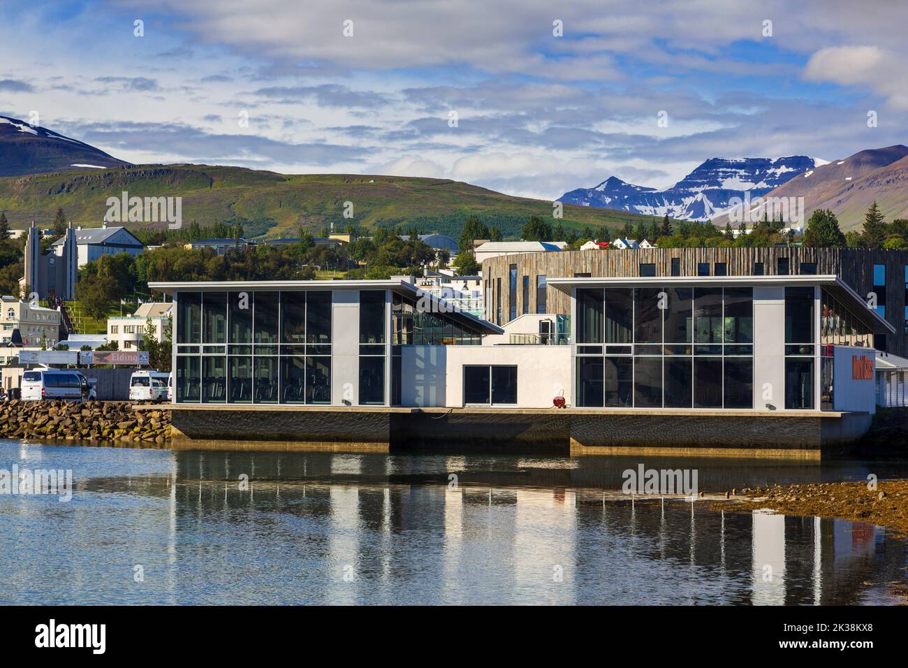 Centre de remise en forme ATAK, Akureyri, Islande, Europe Banque D'Images