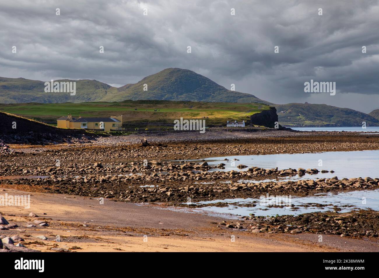 L'Irlande offre des vues spectaculaires sur les paysages Banque D'Images