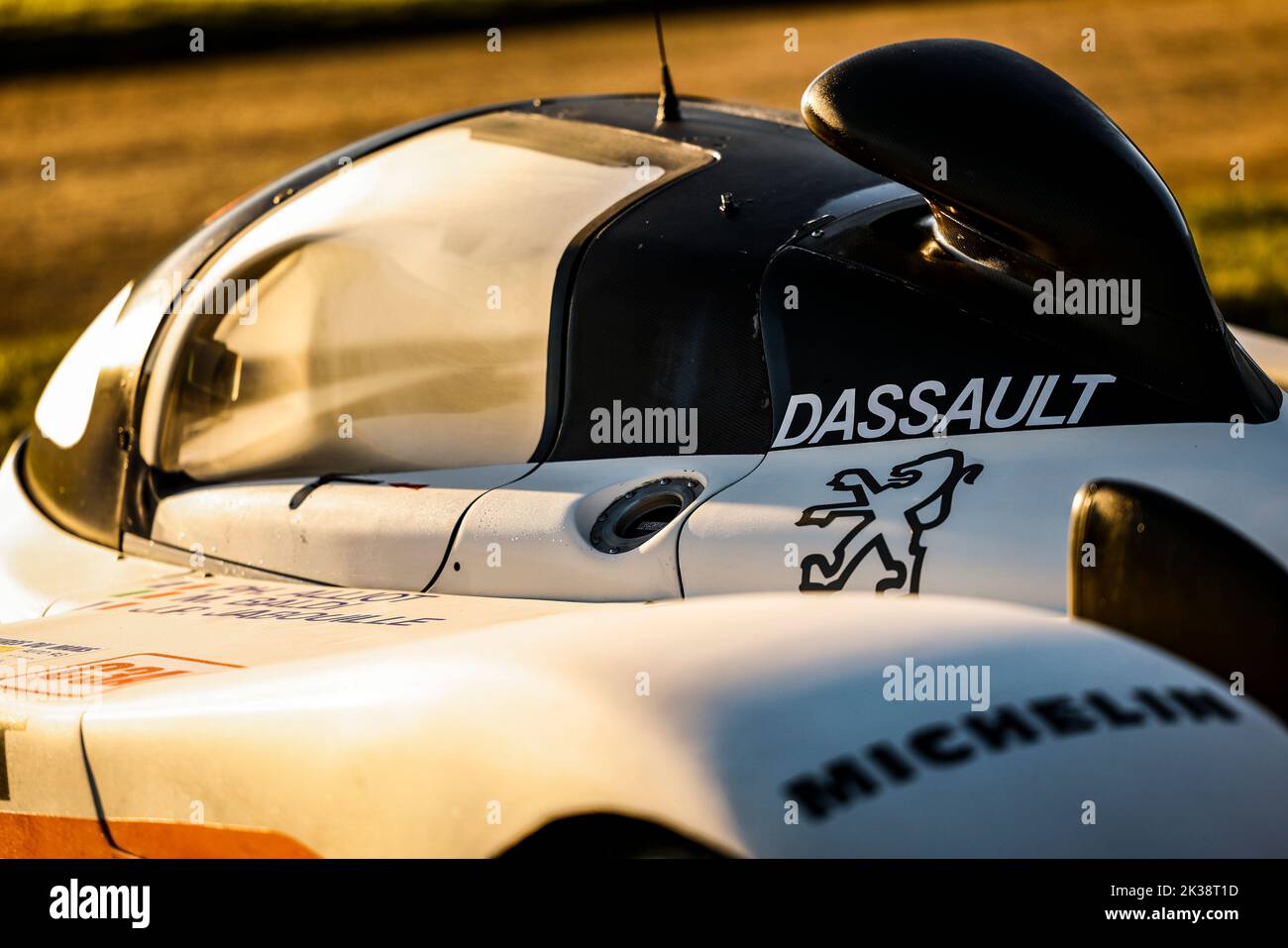 Peugeot 905 Evo BIS lors de l'édition 6th de Chantilly Arts & Elegance - Richard mille au domaine du Château de Chantilly, de 24 septembre au 25, 2025, à Chantilly, France - photo Julien Delfosse / DPPI Banque D'Images