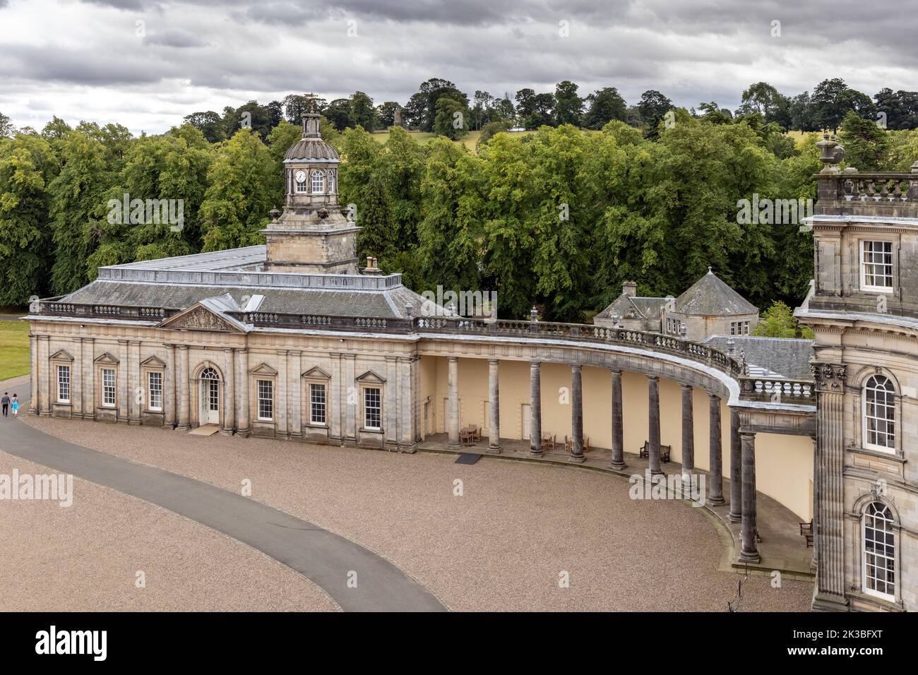 Hopetoun House, une demeure ancestrale près du sud du Queensferry à West Lothian, en Écosse Banque D'Images