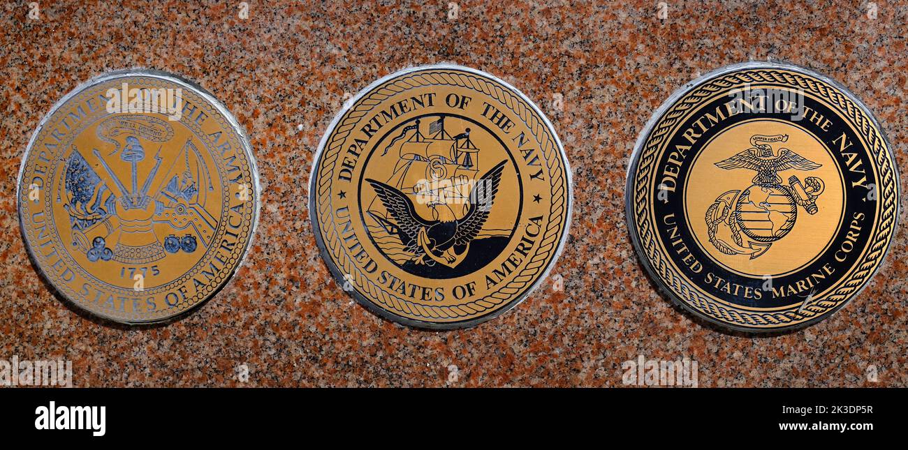 Usa Insigne Insigne militaire ou symboles pour les forces armées des États-Unis ...