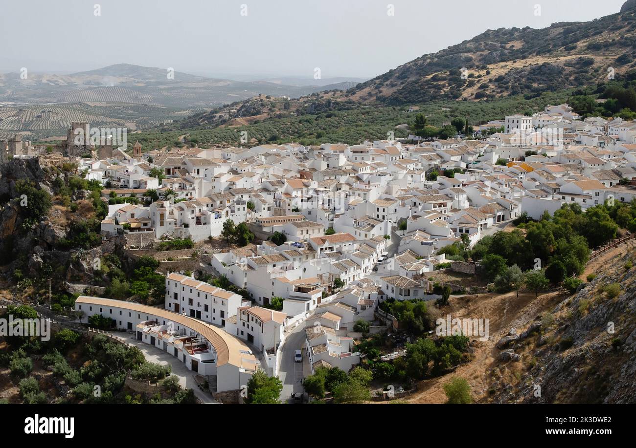 Espagne, Cordoue, village de Baena. Banque D'Images