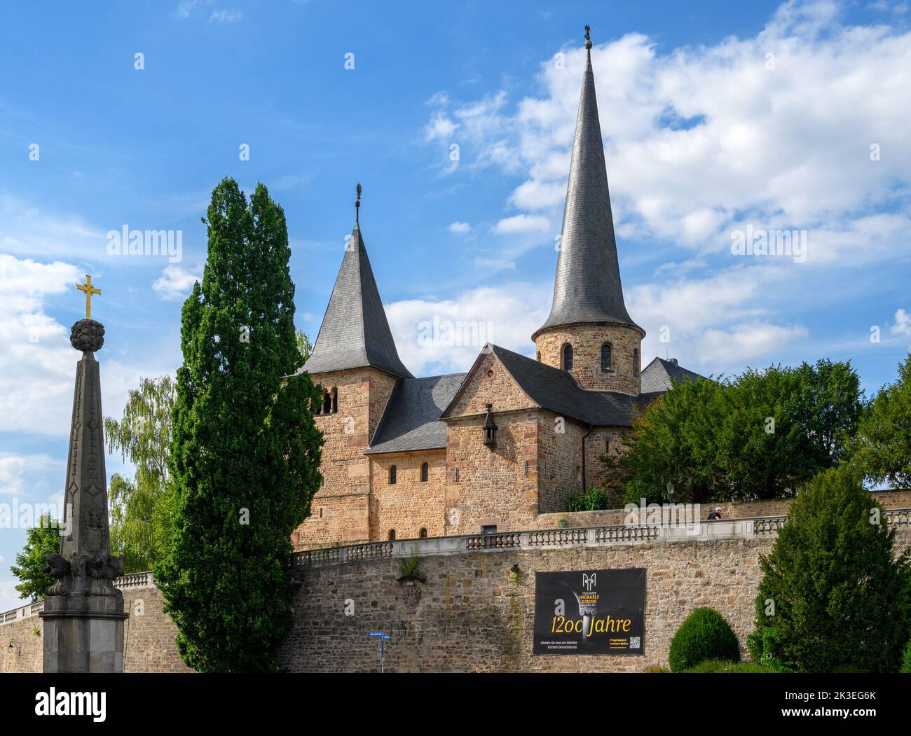 Michaelskirche (église St Michaels), Vieille ville (Altstadt), Fulda, Allemagne Banque D'Images