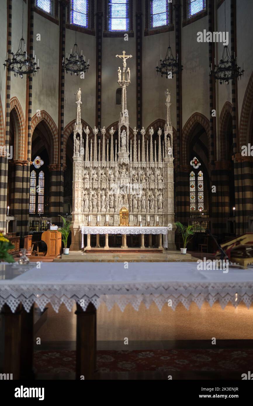 Église San Francisco de Bologne Italie Banque D'Images