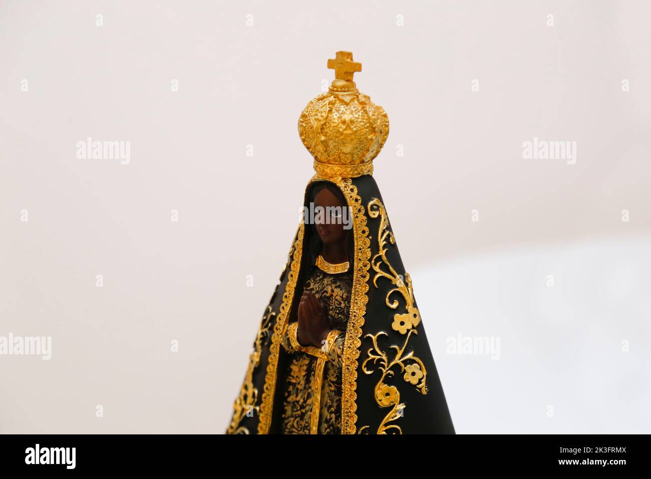 Notre Dame d'Aparecida Statue de l'image - Nossa Senhora Aparecida Banque D'Images