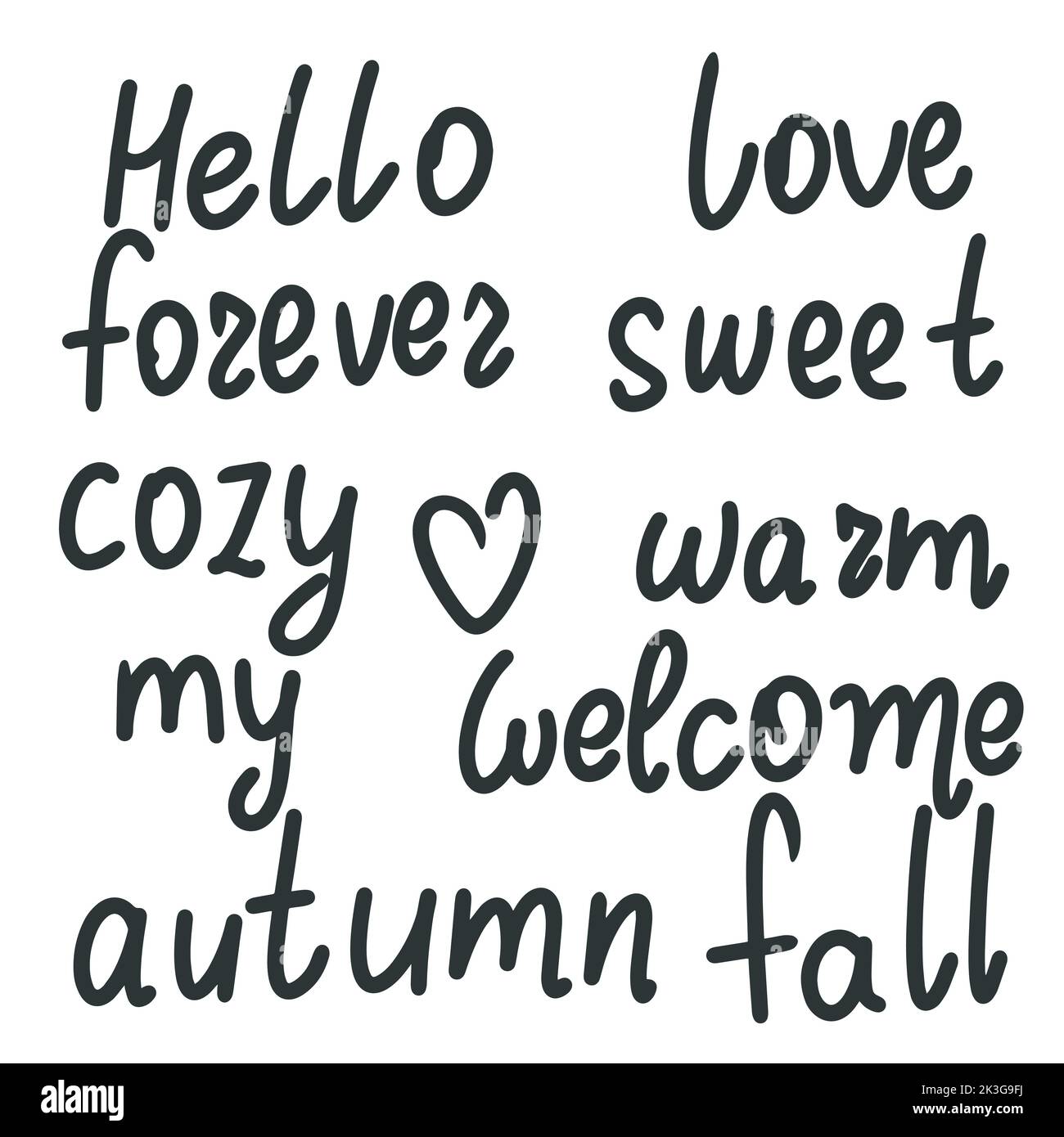 Jeu de mots lettrage à la main illustration vectorielle isolée. Soda de calligraphie simple manuscrite Illustration de Vecteur