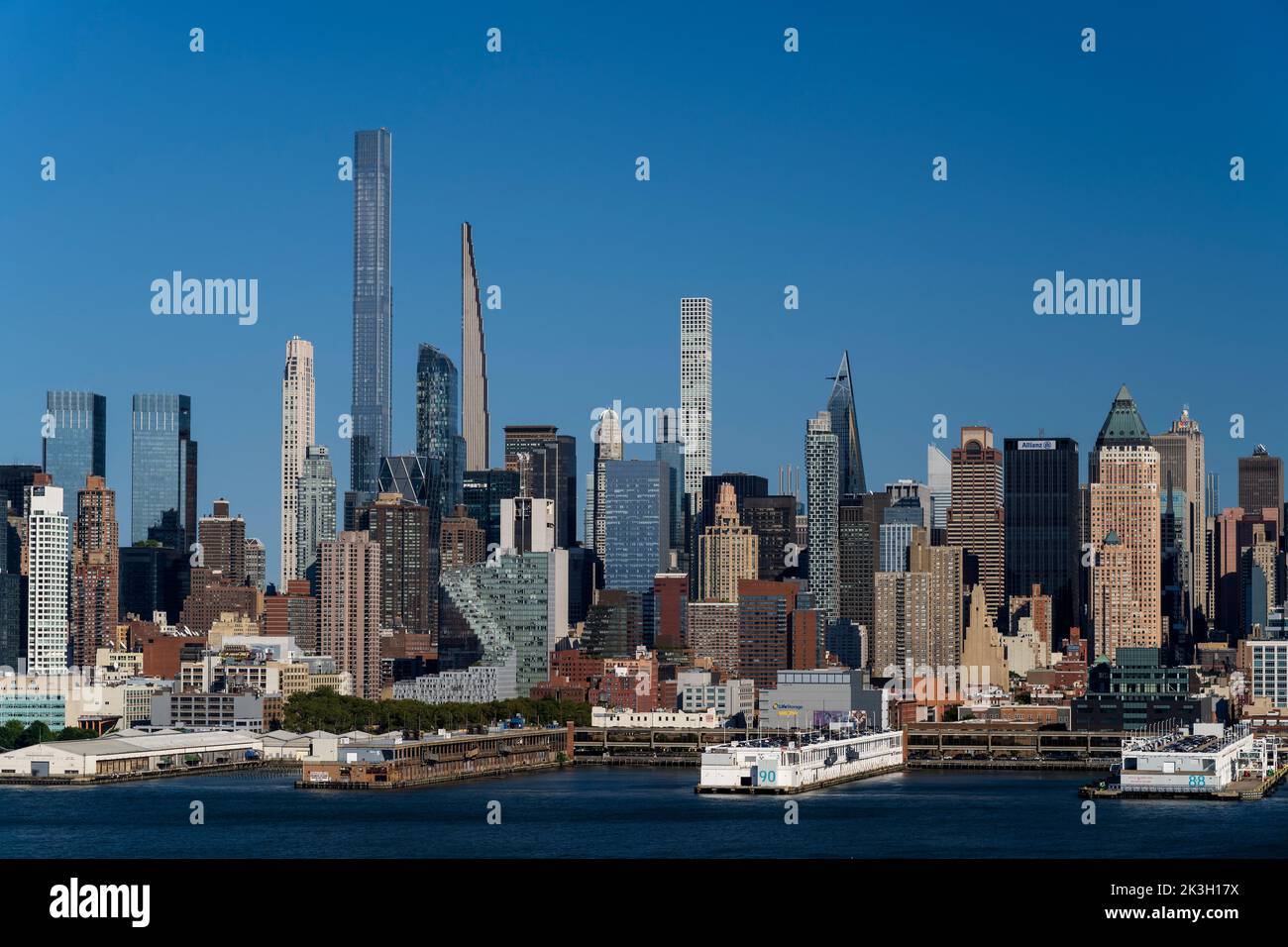 Midtown Manhattan Skyline, New York, États-Unis Banque D'Images