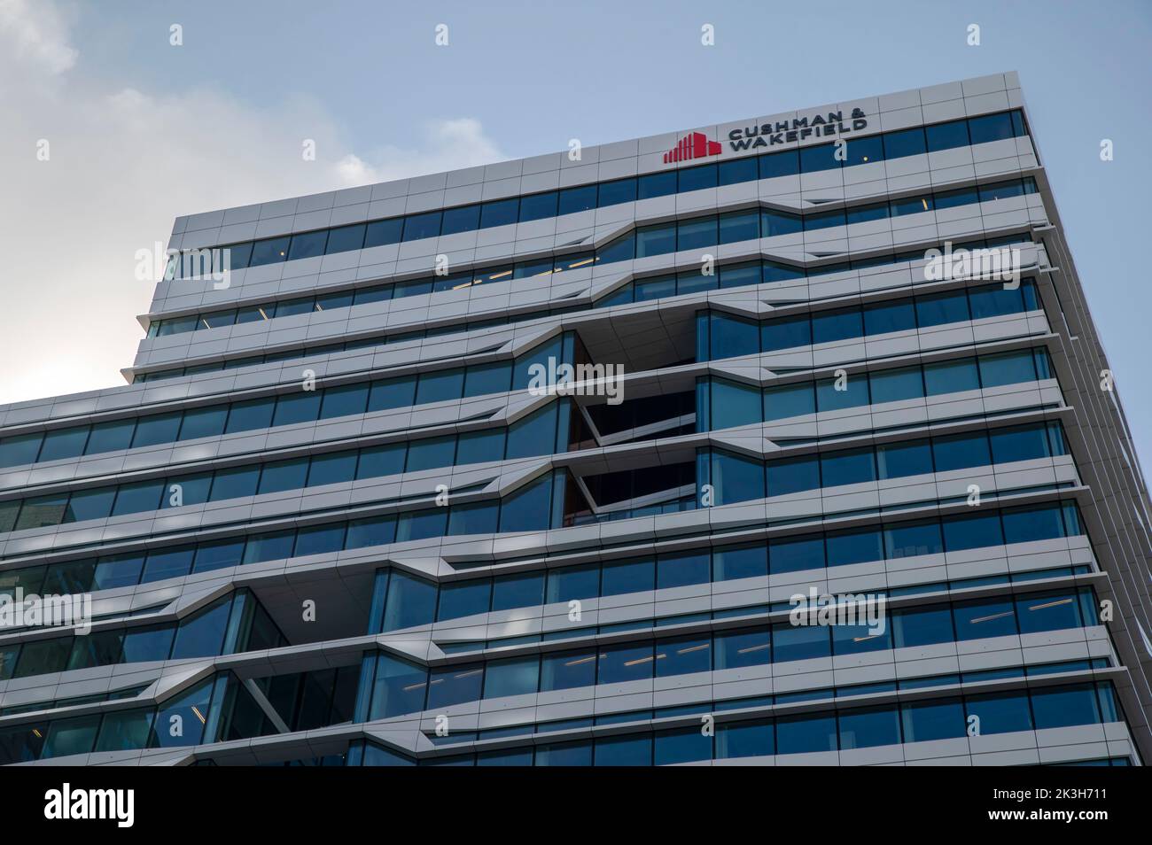 Cushman et Wakefield à Amsterdam, pays-Bas 11-9-2022 Banque D'Images