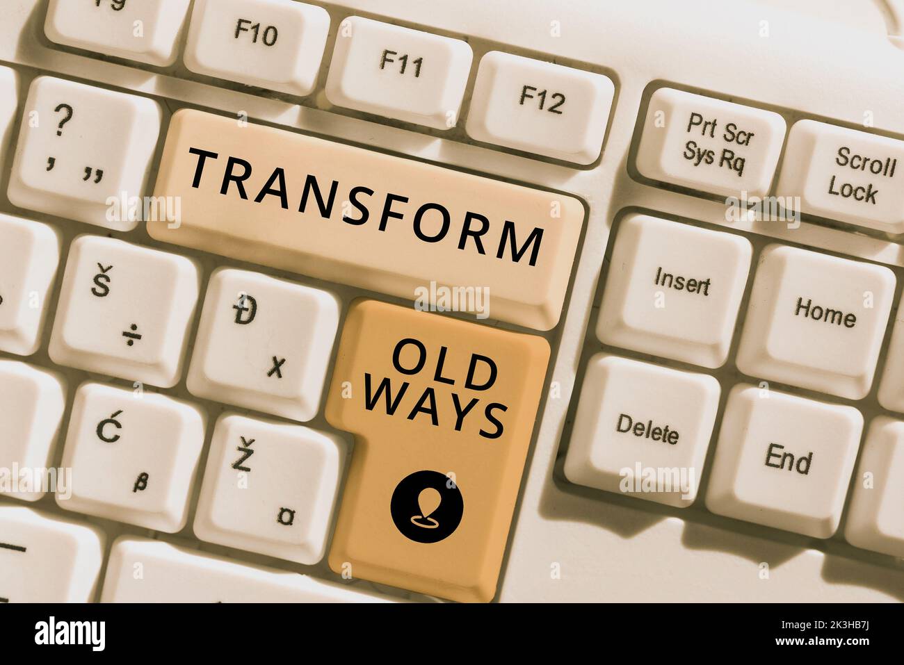 Texte montrant inspiration Hope Survivor Fight. L'approche commerciale remplace l'informatique par de nouvelles méthodes remplace la nouvelle solution Banque D'Images