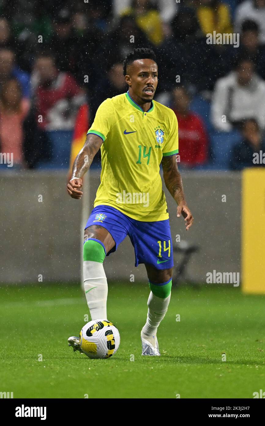 LE HAVRE - Eder Militao du Brésil pendant le match international amical ...