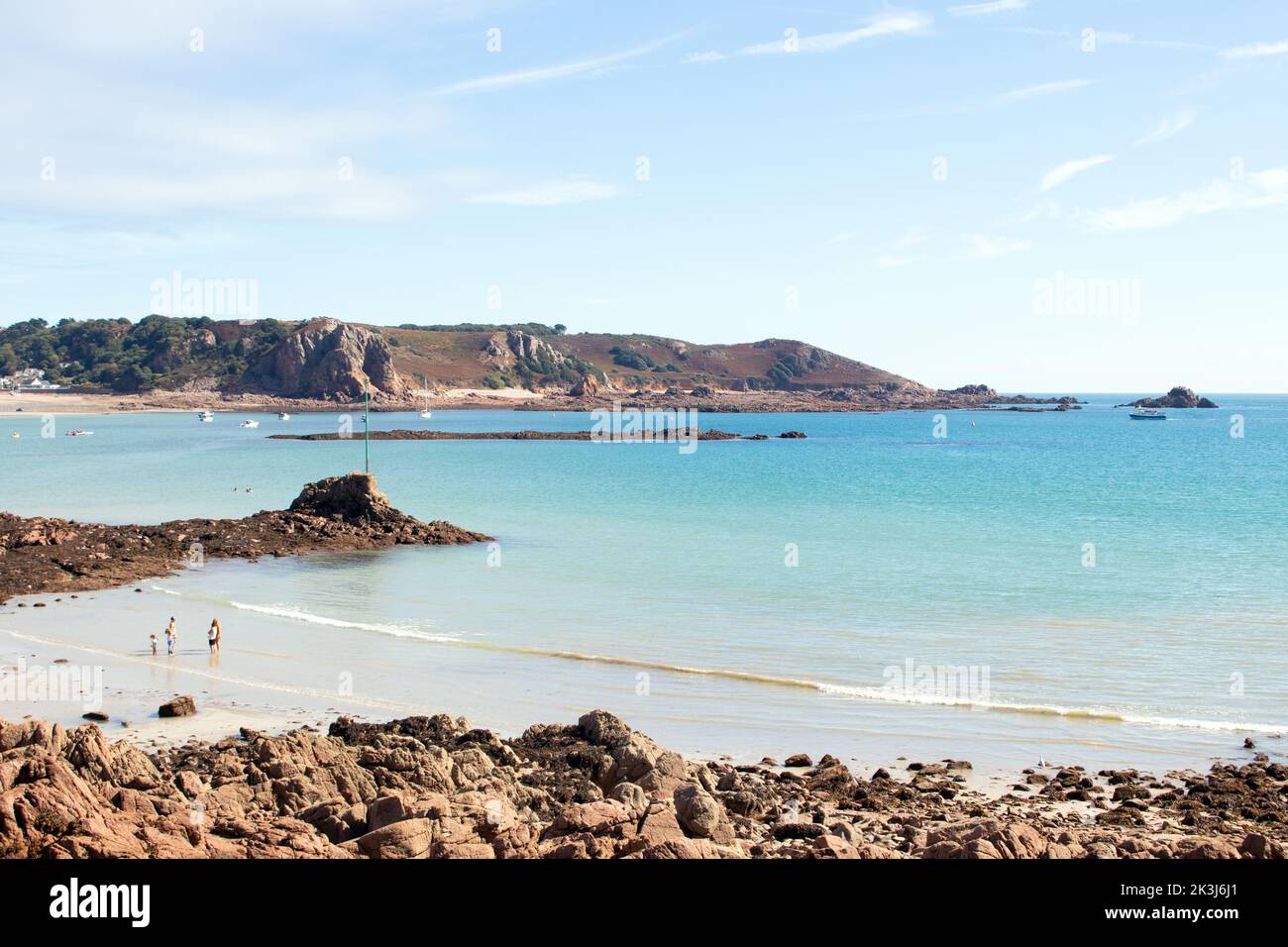 St Brelade’s Bay, Jersey Banque D'Images