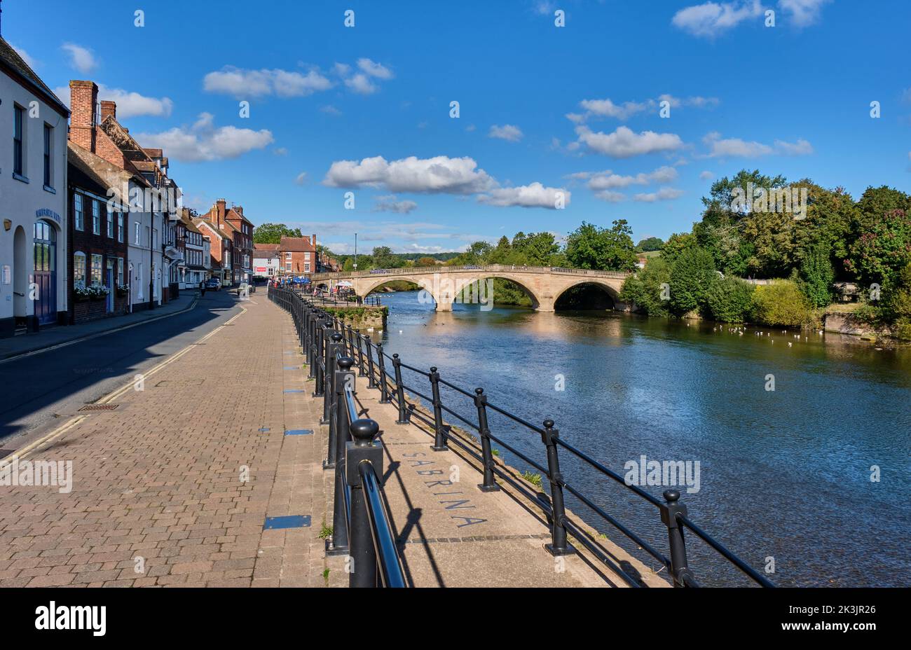 Severn Side South, Bewdley, Worcestershire Banque D'Images