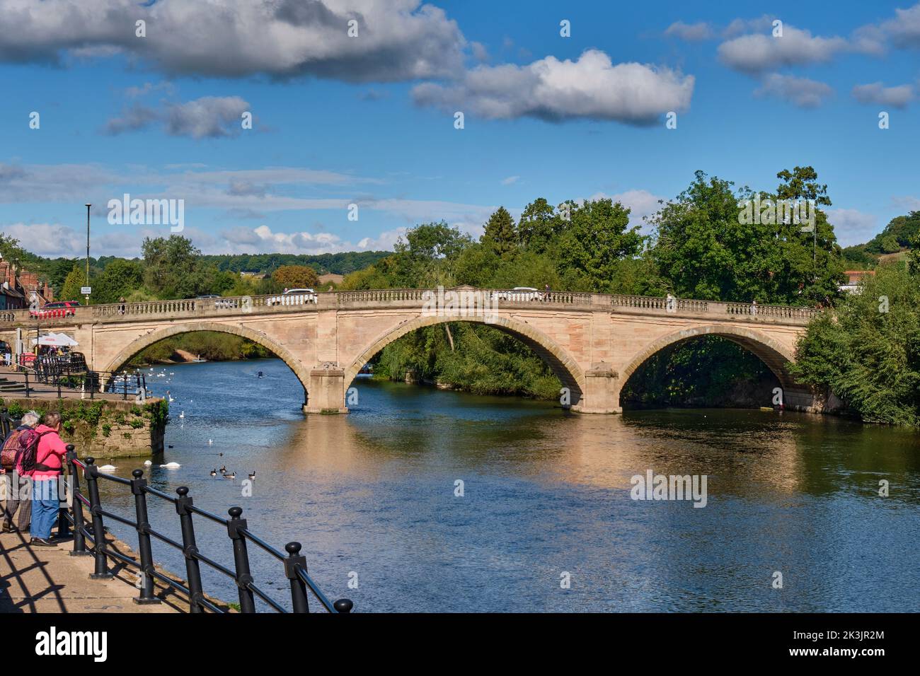 Bewdley Bridge, Bewdley, Worcestershire Banque D'Images