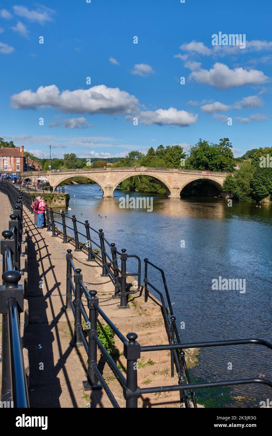 Bewdley Bridge, Bewdley, Worcestershire Banque D'Images