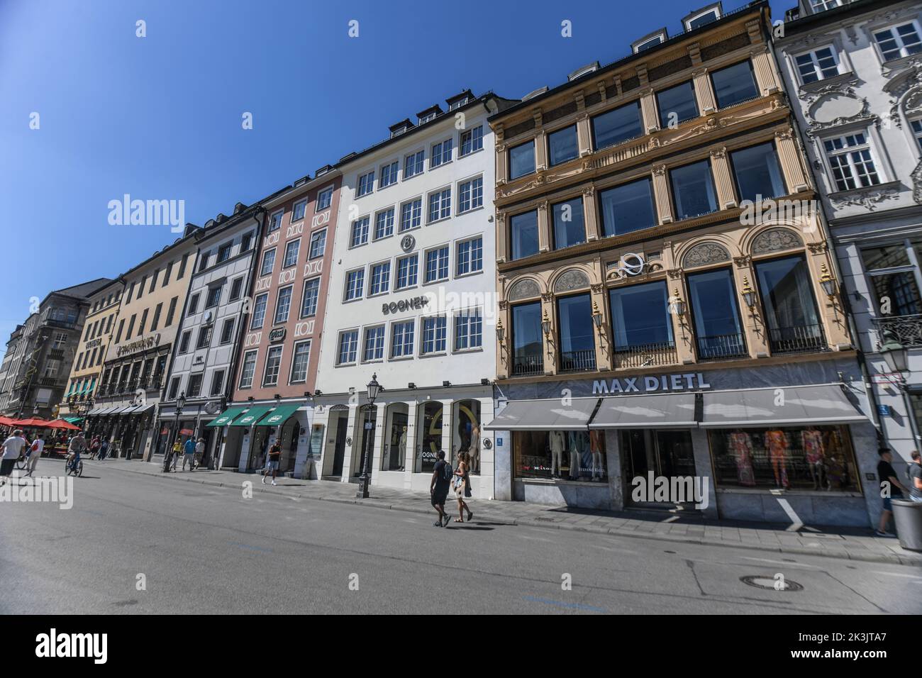 Max Joseph Platz. Munich, Allemagne Banque D'Images