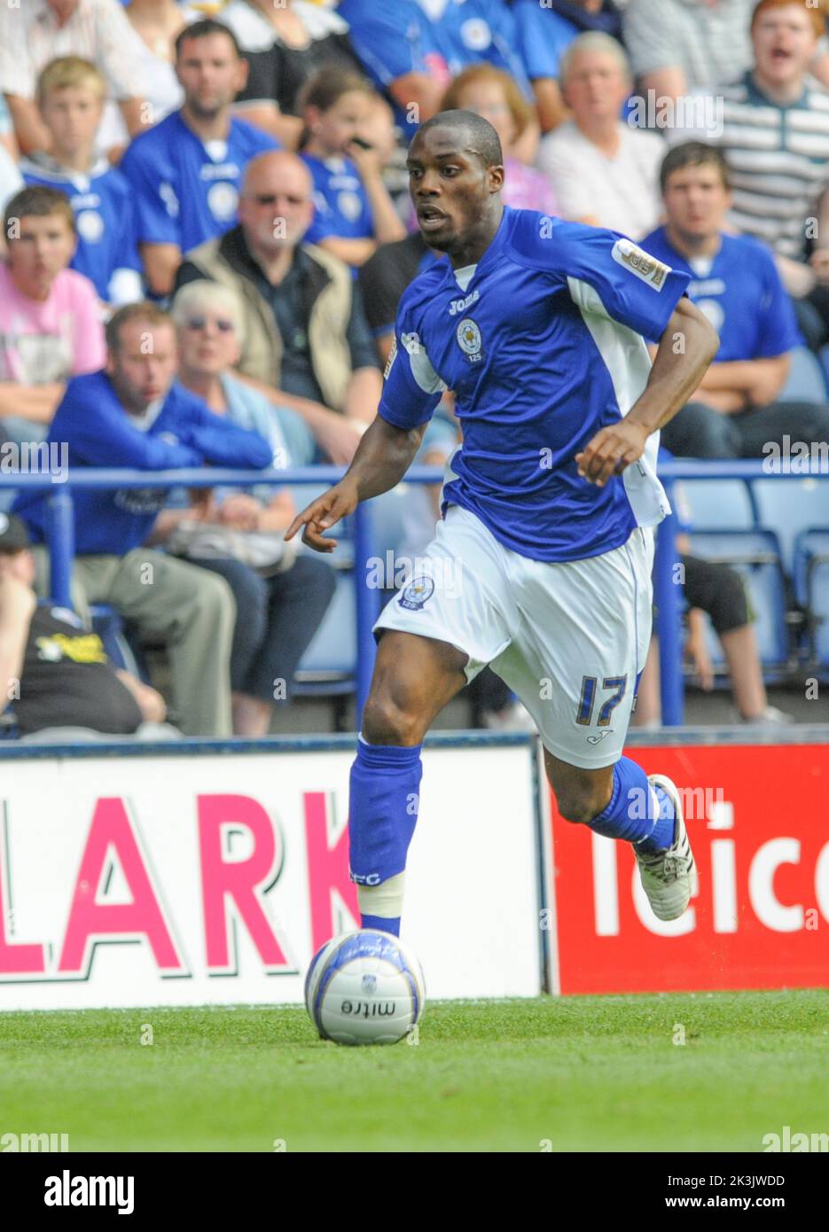 LEICESTER CITY DANY N'GUESSAN Banque D'Images