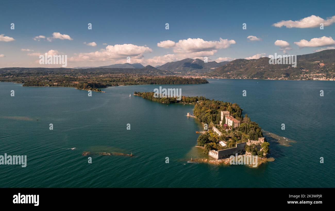 paesaggio san felice del benaco Banque D'Images