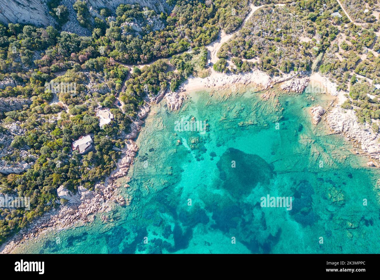 Sardinien Landschaft und Meer Banque D'Images