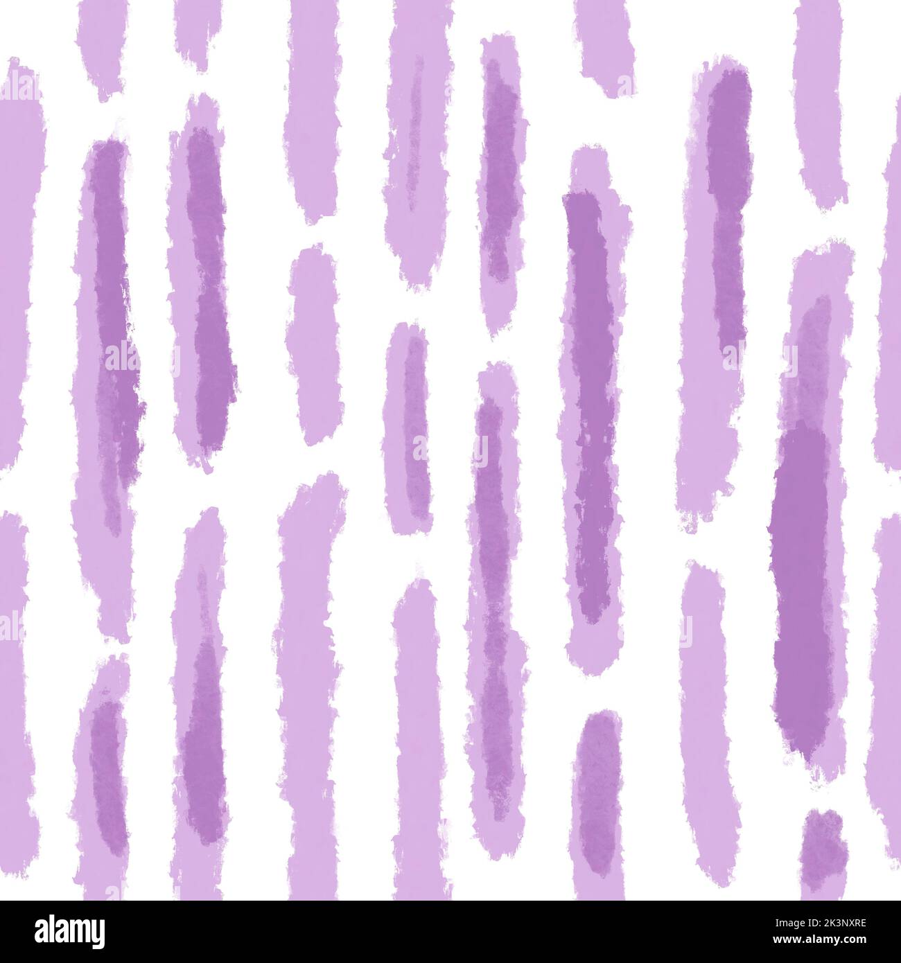 Rayures violettes dessinées à la main sans couture, motif géométrique pastel abstrait. Imprimé moderne en tissu du milieu du siècle, fond minimaliste avec courbes de ligne pour papier peint papier d'emballage textile Banque D'Images