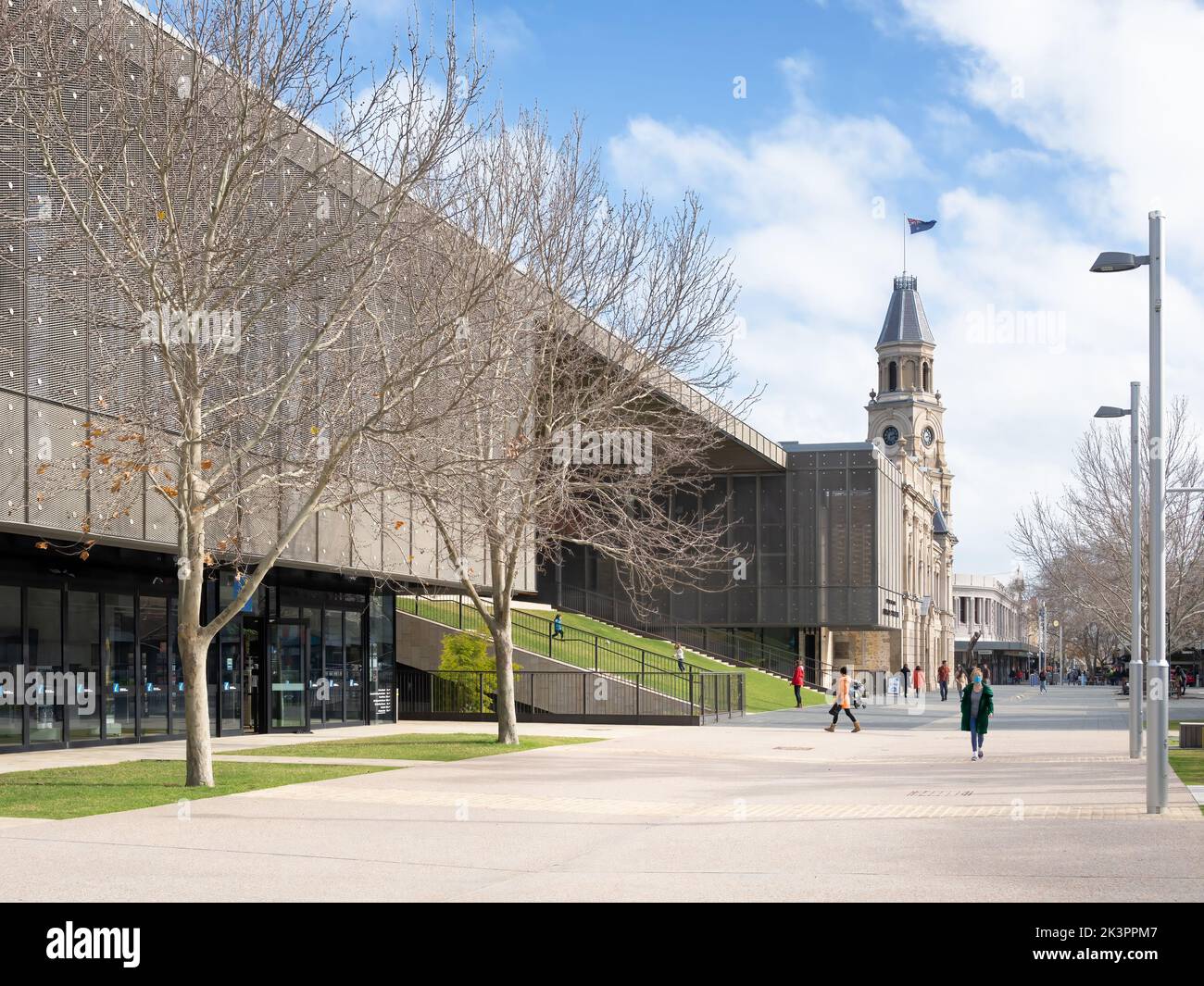 Fremantle, WA, Australie - Centre civique de Walyalup par Kerry Hill Architects Banque D'Images