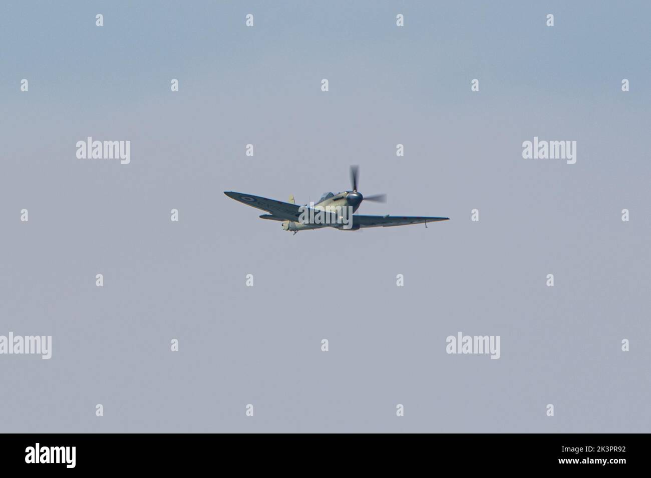 Supermarine Seafire SX336 au salon de l'air de Blackpool 2022 Banque D'Images