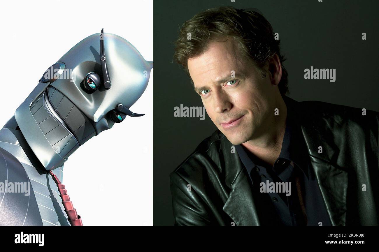 Ratchet & Greg Kinnear film : robots (2005) personnages : & Ratchet (voix) Directeur : Chris Wedge 11 mars 2005 **AVERTISSEMENT** cette photographie est à usage éditorial exclusif et est le copyright de FOX ANIMATION et/ou le photographe assigné par la Société de film ou de production et ne peut être reproduite que par des publications en conjonction avec la promotion du film ci-dessus. Un crédit obligatoire pour L'ANIMATION FOX est requis. Le photographe doit également être crédité lorsqu'il est connu. Aucune utilisation commerciale ne peut être accordée sans l'autorisation écrite de la Société du film. Banque D'Images