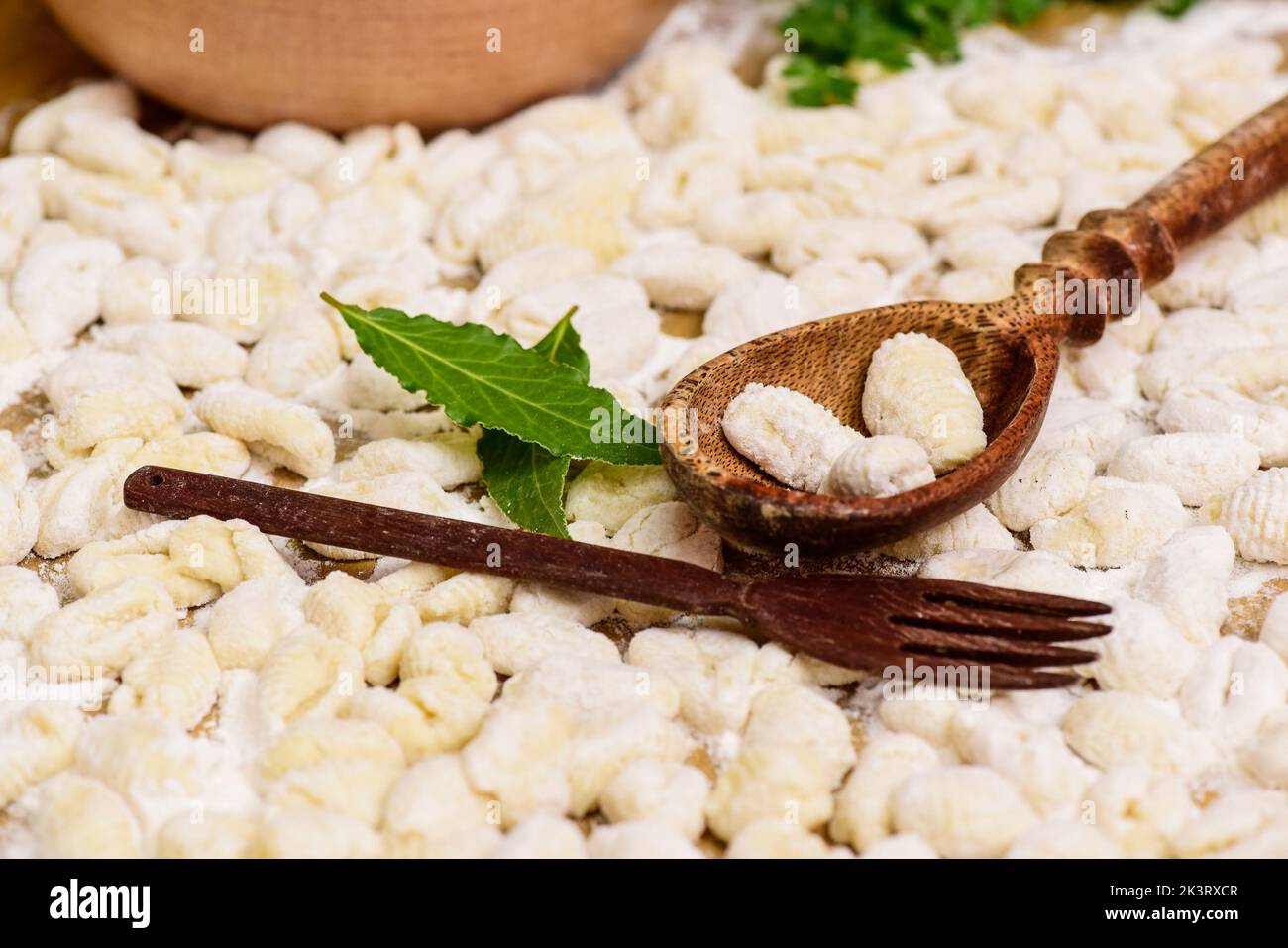 Cuisine italienne traditionnelle, fabriquée en Argentine Banque D'Images