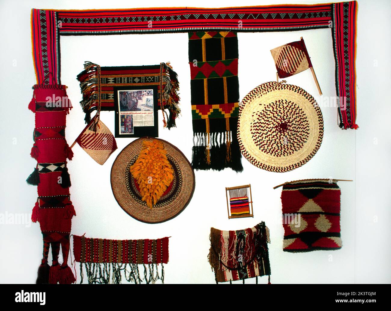 Koweït City Koweït Woven Crafts Banque D'Images