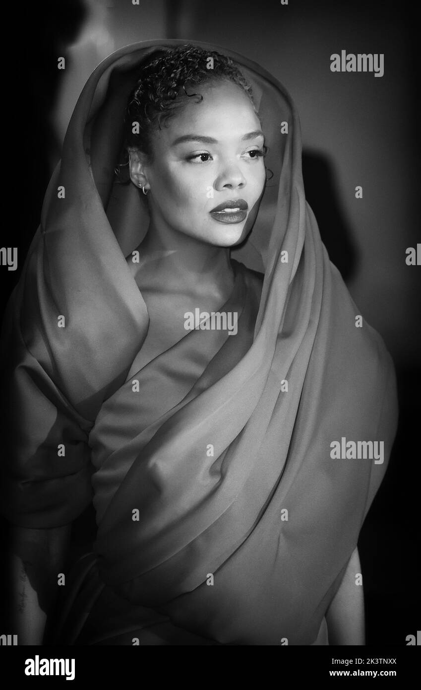 Venise, Italie. 01st septembre 2022. Sélection de photos en noir et blanc du Festival du film de Venise 79th Tessa Thompson crédit: Agence de photo indépendante/Alamy Live News Banque D'Images