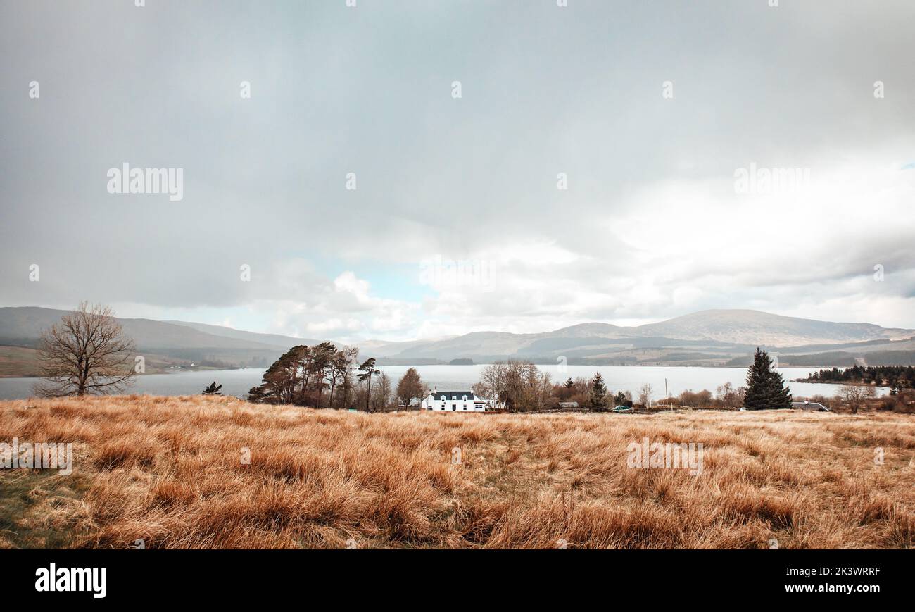 Parc national de Galloway Forest dans la journée Banque D'Images