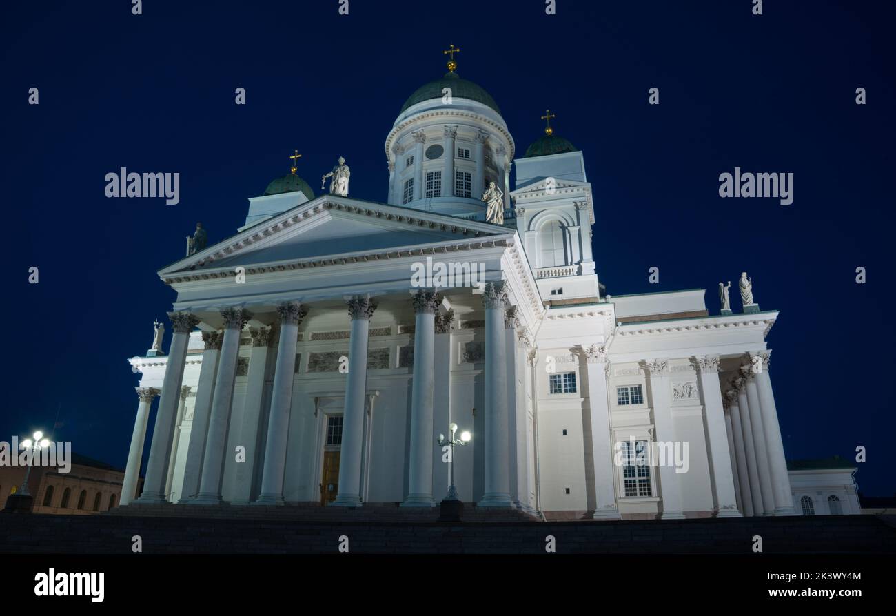 Cathédrale d'Helsinki Banque D'Images