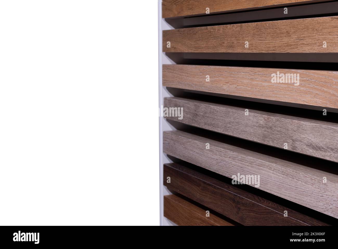 Exemple de catalogue de tuiles de vinyle de luxe et une palette de designers avec des textures avec un nouveau design intérieur pour une maison ou un plancher Banque D'Images