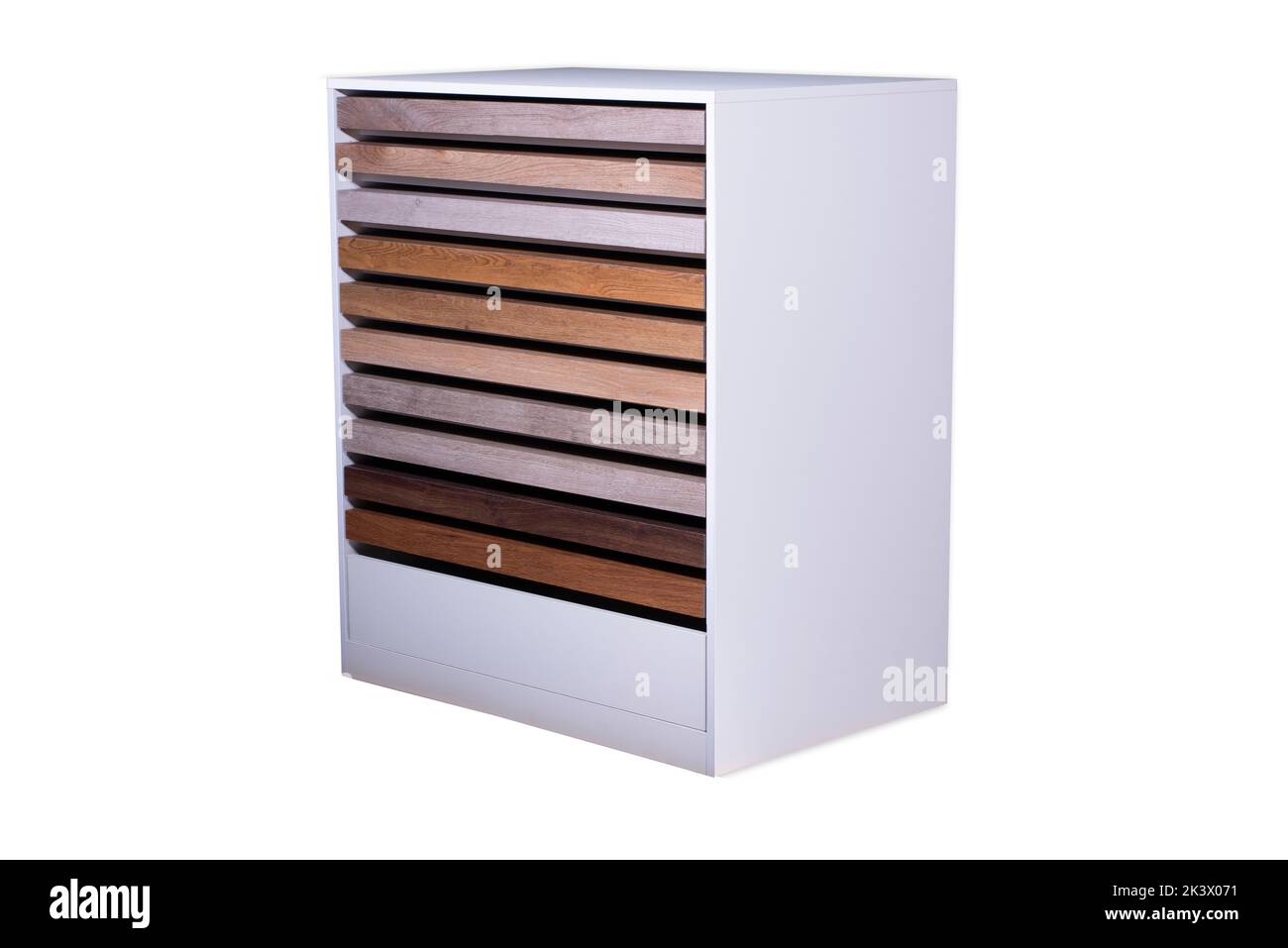 Exemple de catalogue de tuiles de vinyle de luxe et une palette de designers avec des textures avec un nouveau design intérieur pour une maison ou un plancher Banque D'Images
