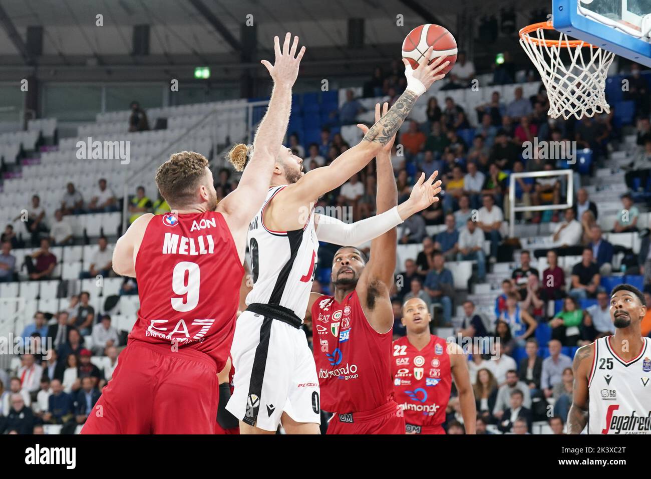 Palaleonessa A2A, Brescia, Italie, 28 septembre 2022, Isaia Cordinier