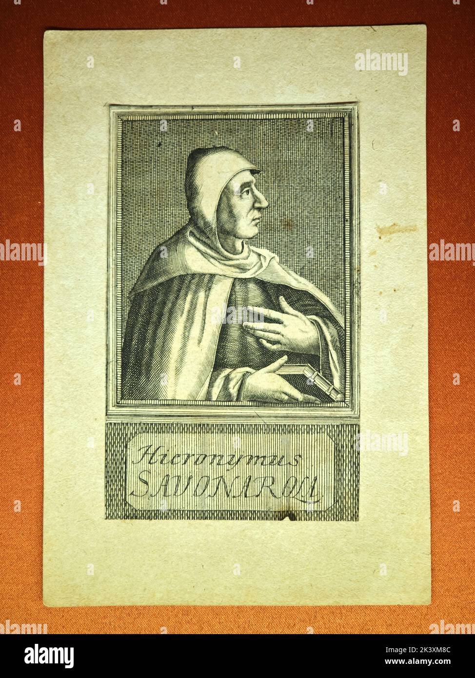 Bibliothèque du Musée San Marco à Florence Italie Banque D'Images