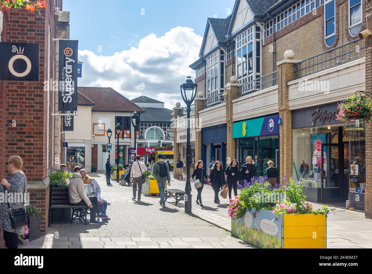 Culver Square, Colchester, Essex, Angleterre, Royaume-Uni Banque D'Images