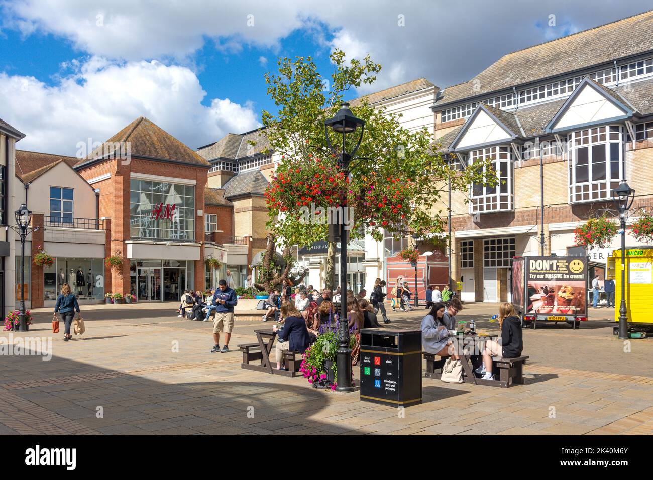 Culver Square, Colchester, Essex, Angleterre, Royaume-Uni Banque D'Images