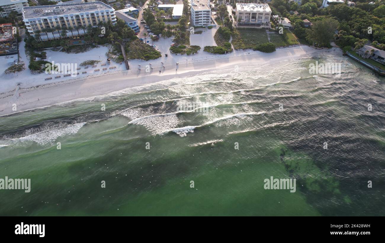 Point of Rocks Siesta Key Beach Floride Banque D'Images Point of Rocks Siesta Key Beach Floride Banque D'Images