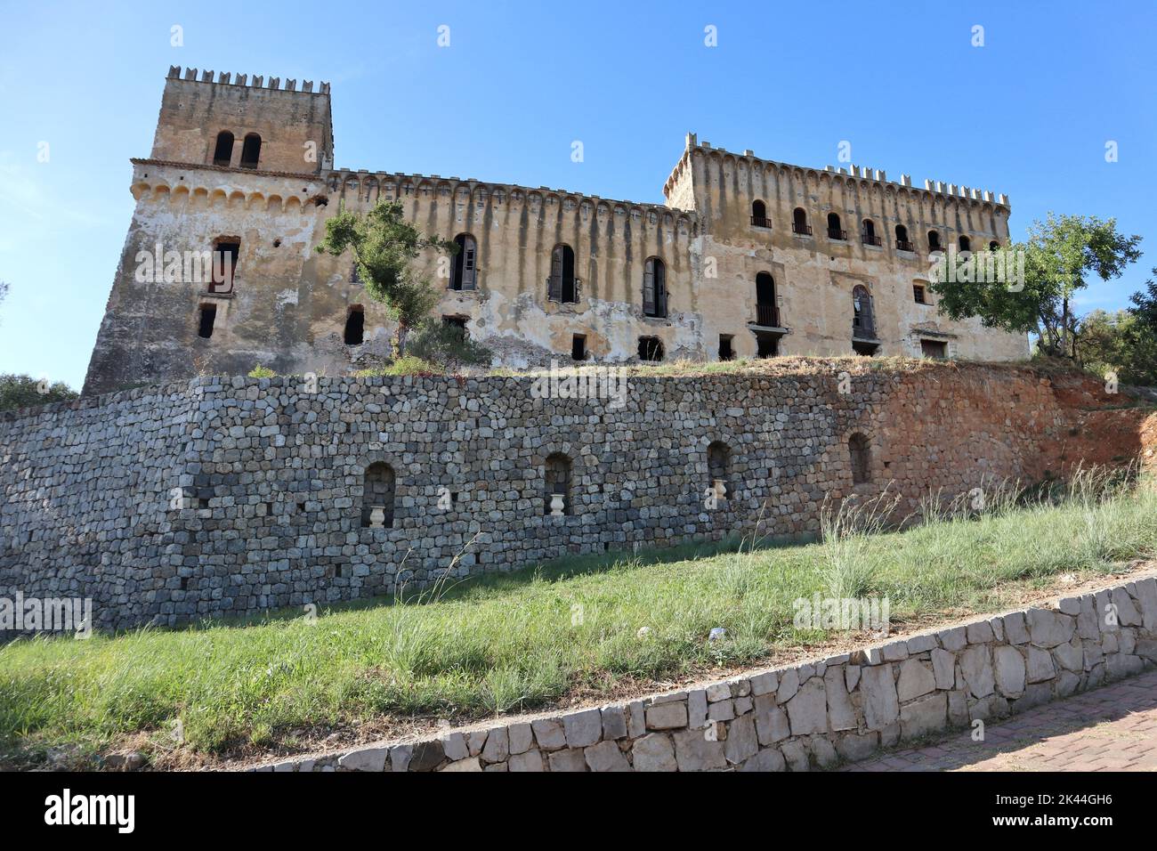 Marina di Camerota - Palazzo Marchesale Banque D'Images