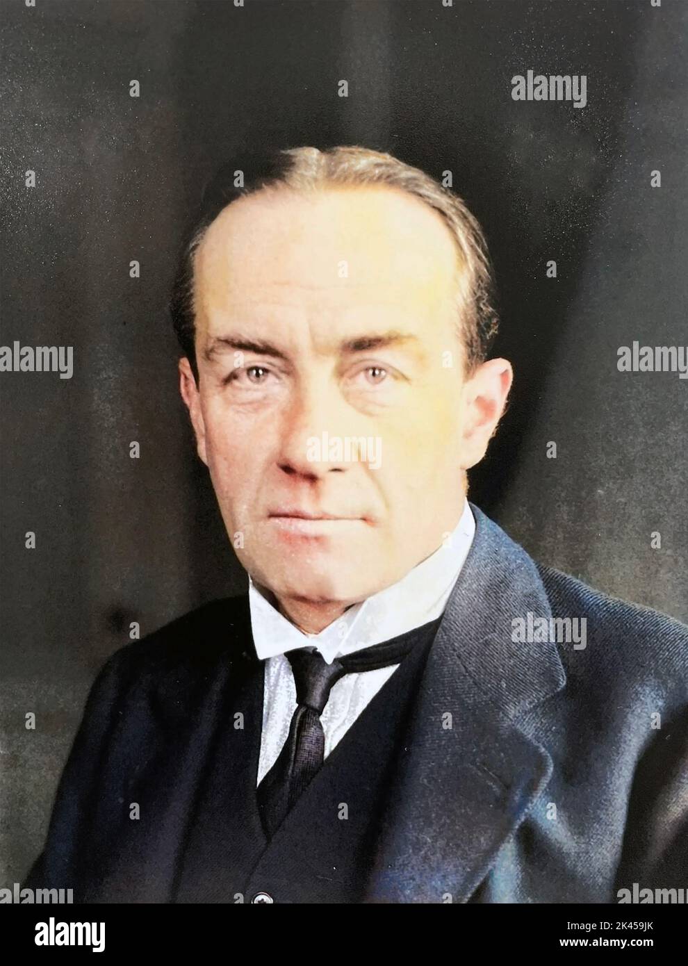 STANLEY BALDWIN (1867-1947) politicien conservateur britannique et trois fois Premier ministre. . Et le premier ministre, ici environ 1925 Banque D'Images