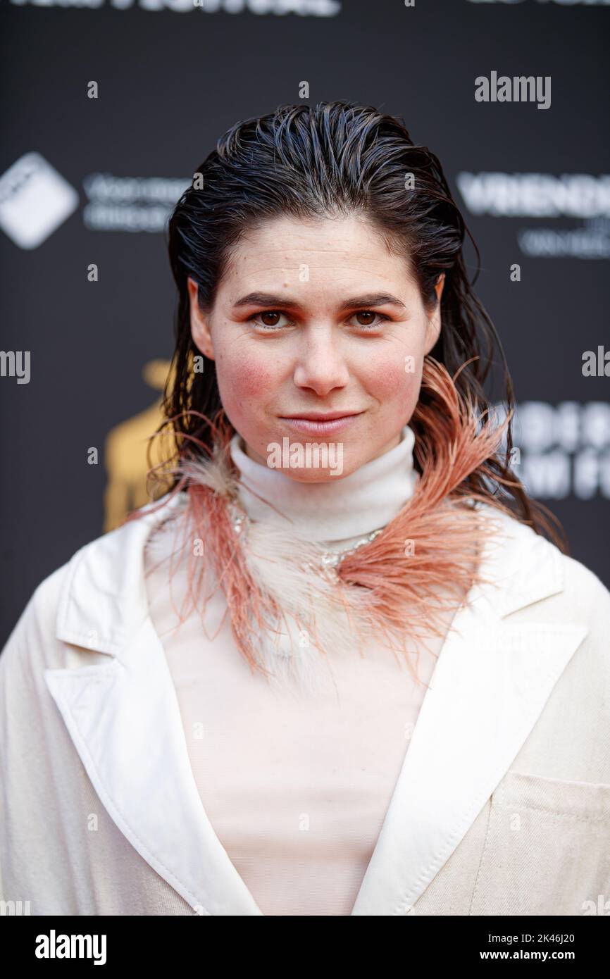 Utrecht, pays-Bas. 30th septembre 2022. 2022-09-30 17:27:29 UTRECHT - Hanna van Vliet sur le tapis rouge pendant l'édition 42nd du Gala de veau d'or du Festival du film des pays-Bas (NFF). ANP LEVIN DEN BOER pays-bas - belgique Out crédit: ANP/Alay Live News Banque D'Images