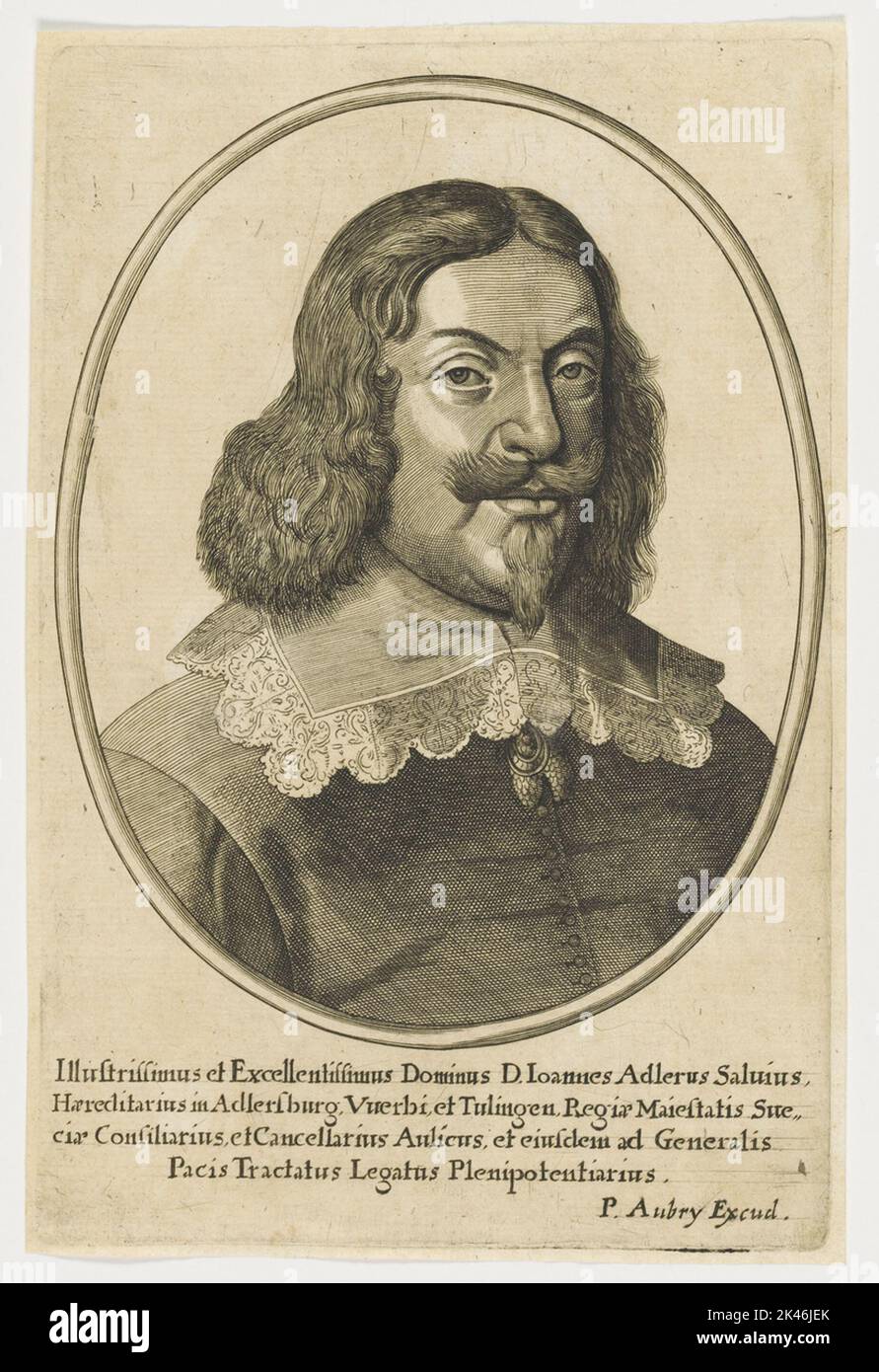 Bildnis des John Deer Saluius Banque D'Images