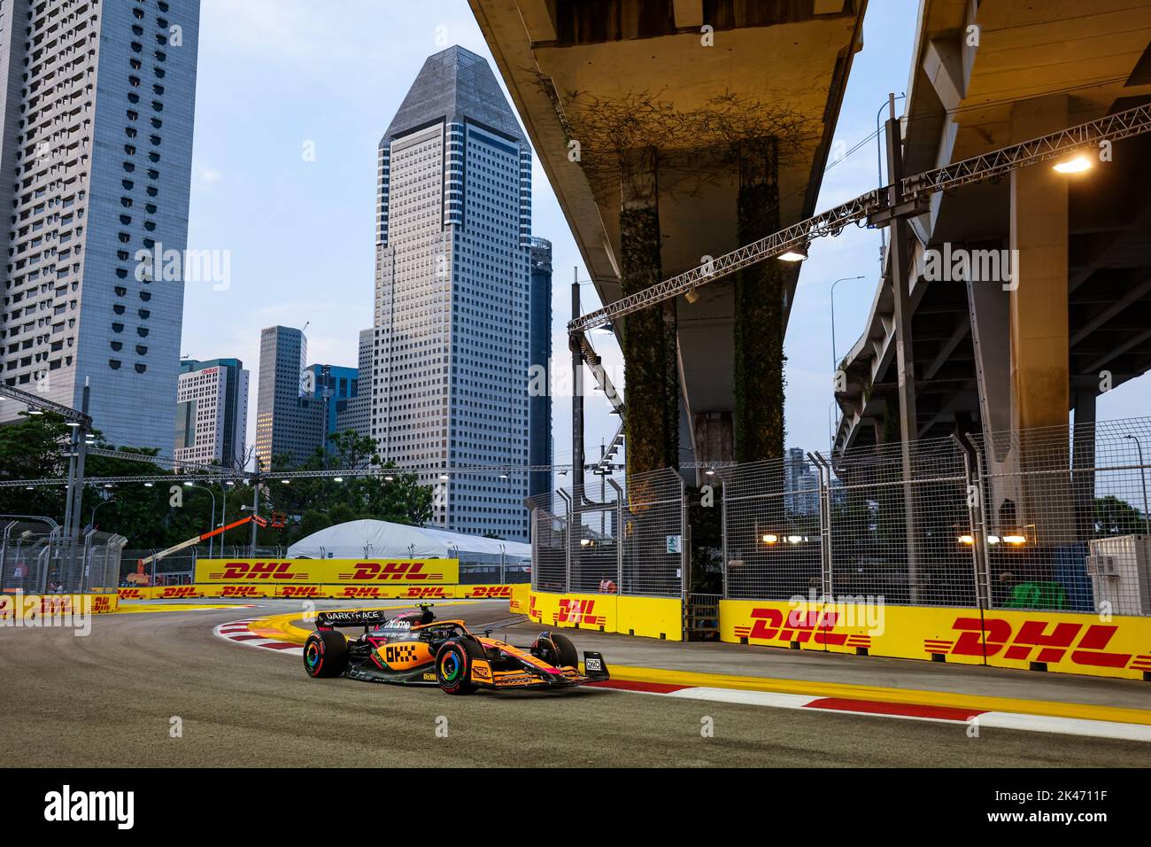 Singapour. 30th septembre 2022. 04 NORRIS Lando (gbr), McLaren F1 Team
