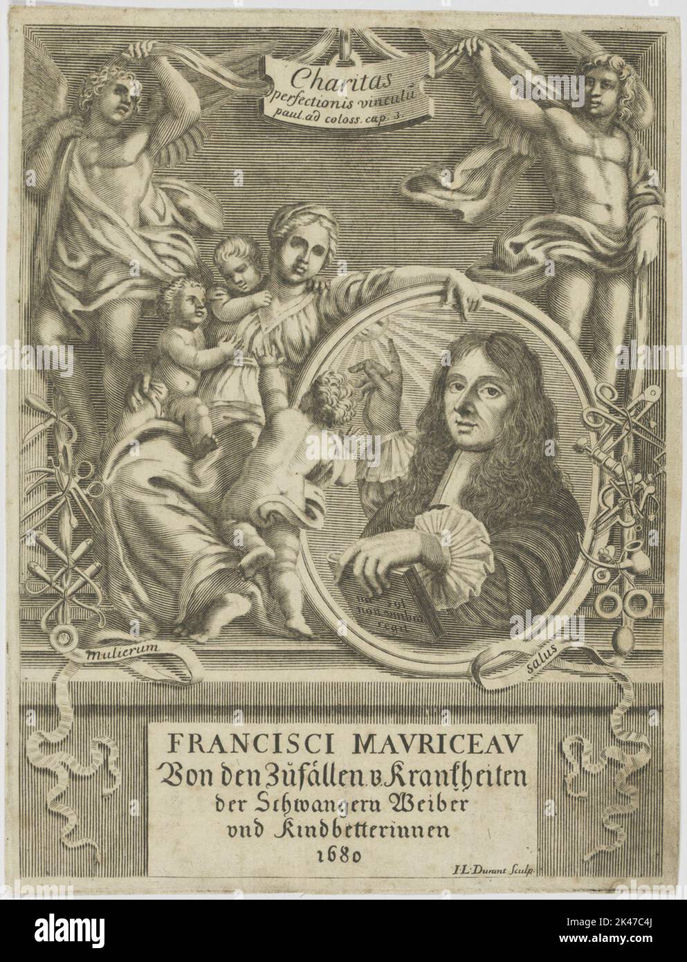 Bildnis des Francisco Mavriceav Banque D'Images