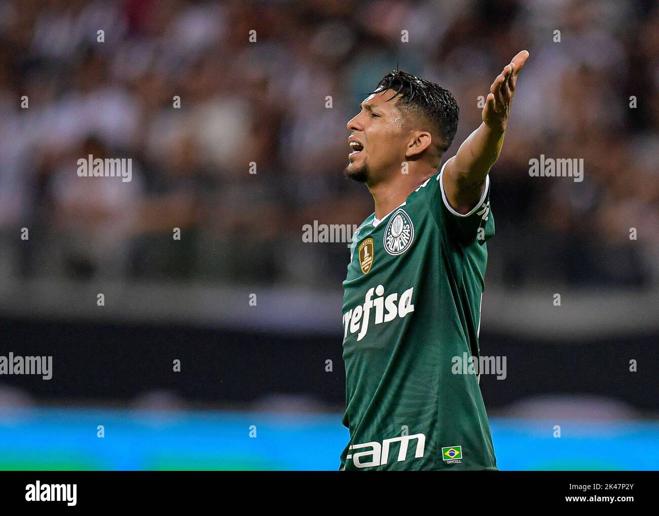 28th septembre 2022; Belo Horizonte, Brésil: Rony de Palmeiras, pendant le match entre Atlético Mineiro et Palmeiras, à l'Estádio do Mineirão Banque D'Images