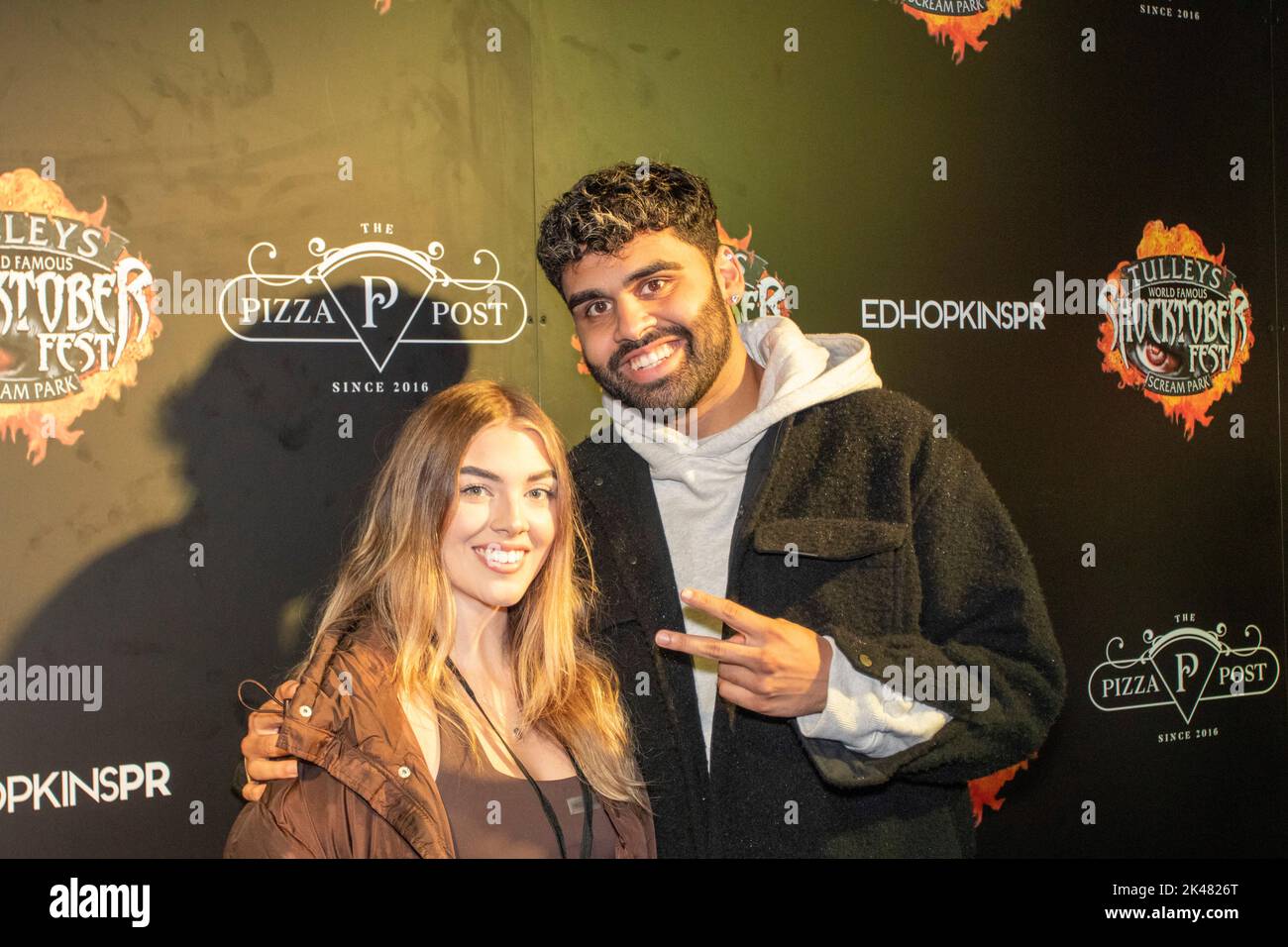 Tulleys Shocktober Fest 2022 VIP Black Carpet Event - le célèbre Scream