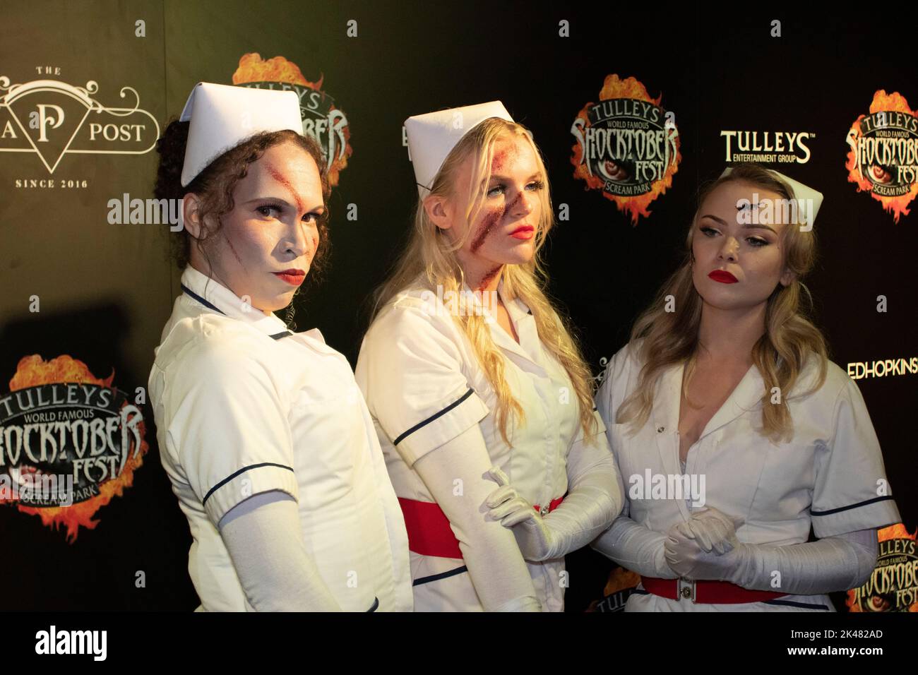 Tulleys Shocktober Fest 2022 VIP Black Carpet Event - le célèbre Scream