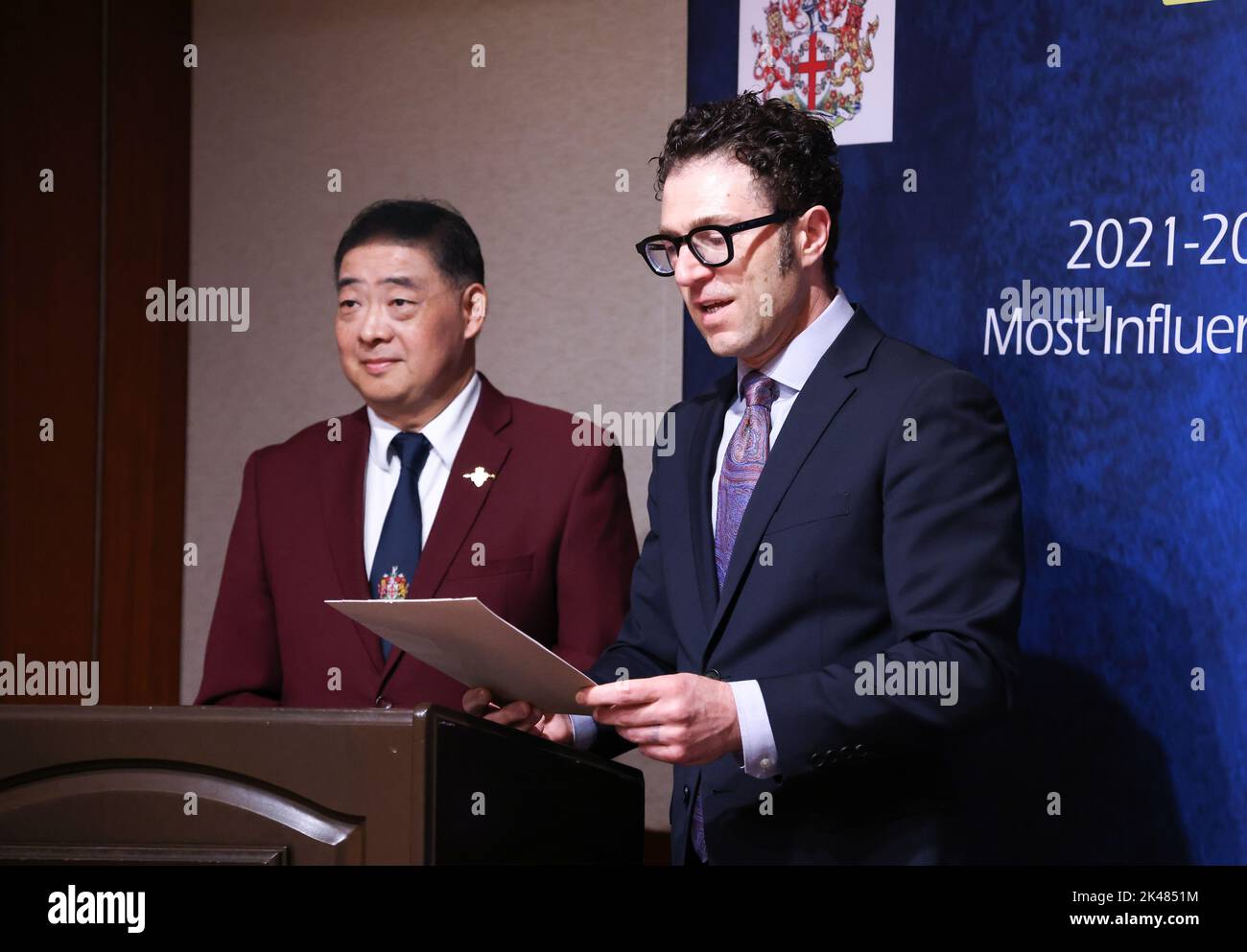 Beverly Hills, Californie, États-Unis. 29th septembre 2022. Le Los Angeles Beverly Arts (LABA) International Art Festival "le plus influent et le plus précieux" Artist Global Top 10 List annonce à l'Hôtel Beverly Hilton à Beverly Hills, Californie. Crédit: Sheri Determan Banque D'Images