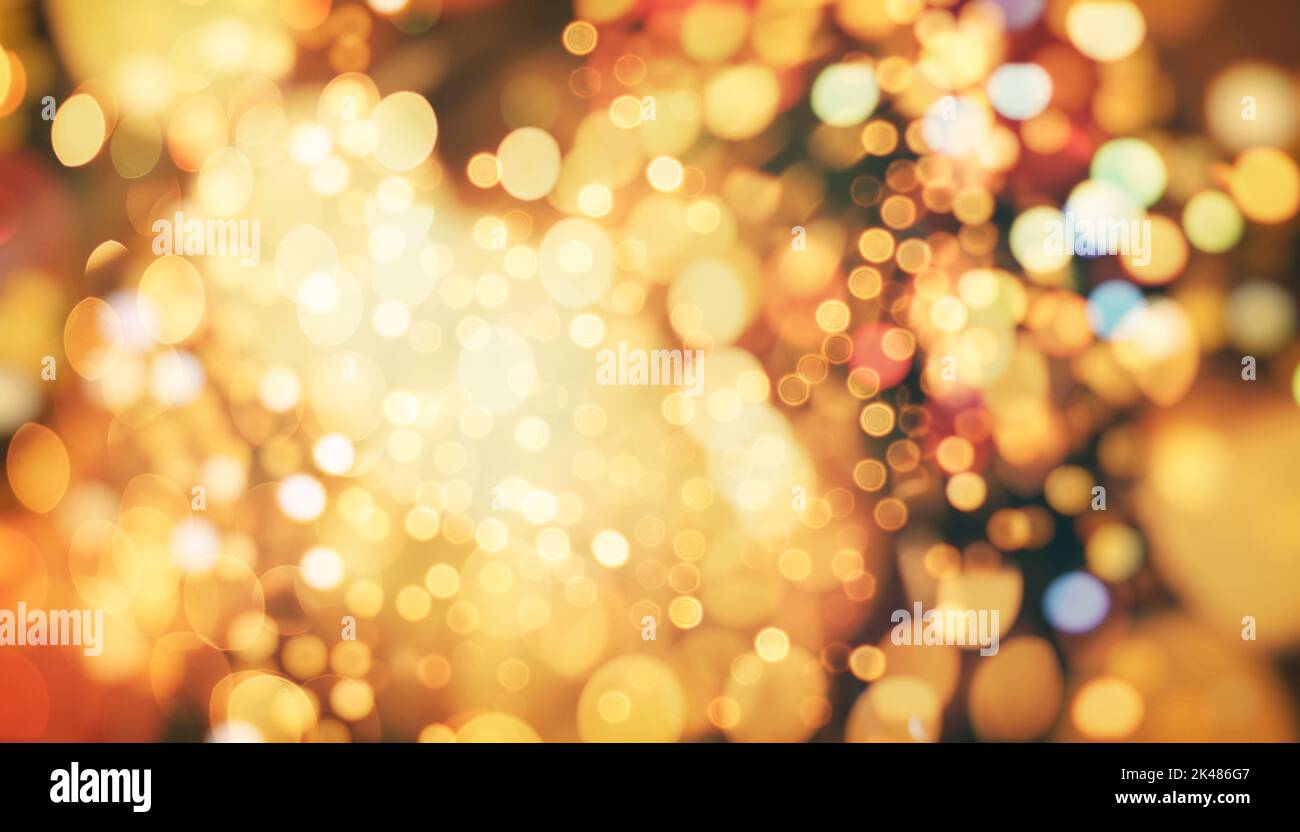 Lumières de fête arrière-plan bokeh, lumières bokeh floues, bokeh flou, arrière-plan bokeh clair vintage, point flou abstrait coloré, flou artistique Banque D'Images